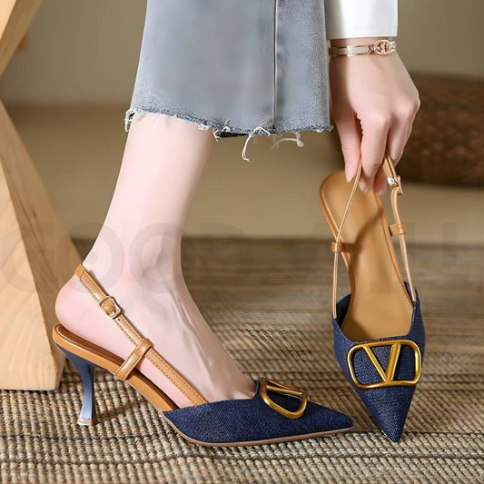 V Jeans Heel