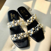Crystal Pearls Flat