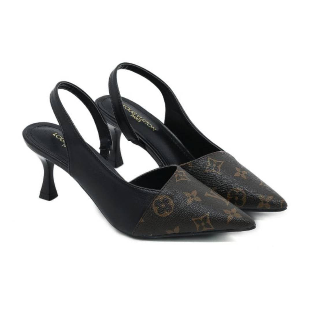 LV Kitten Heel Pumps
