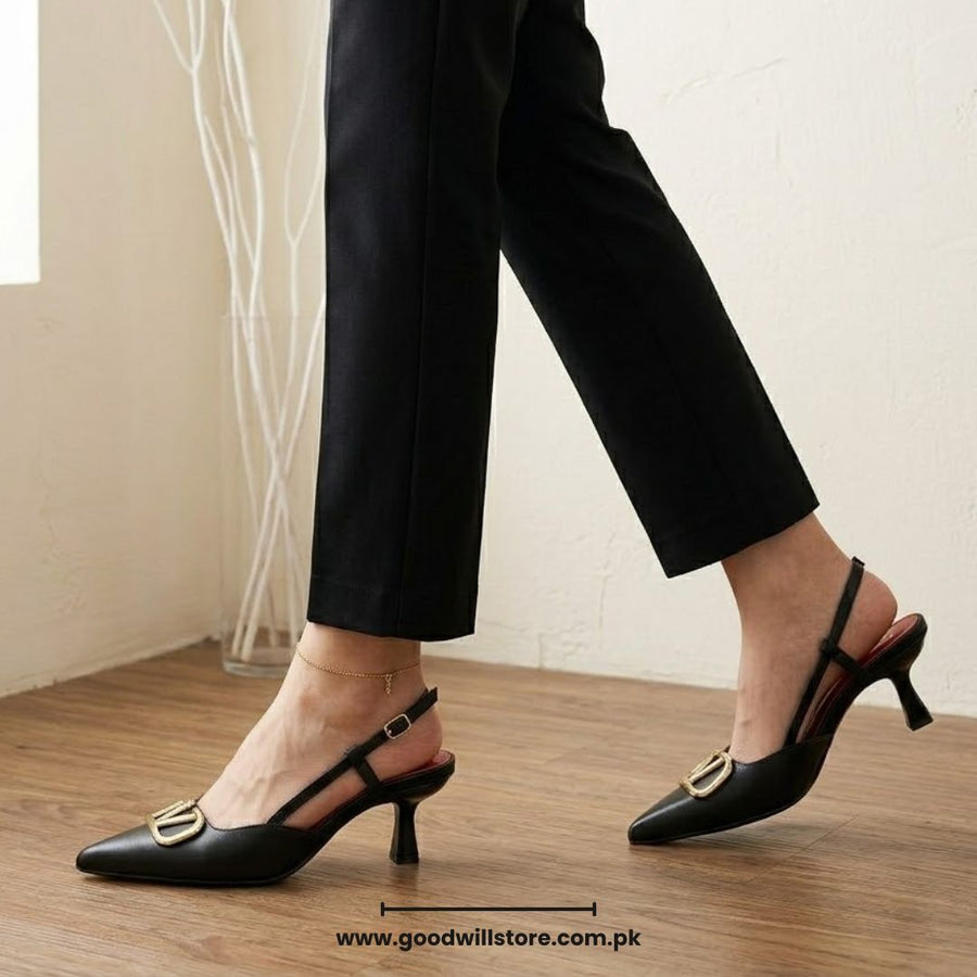 V Plain Heel