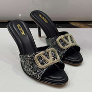 V Stone Heel