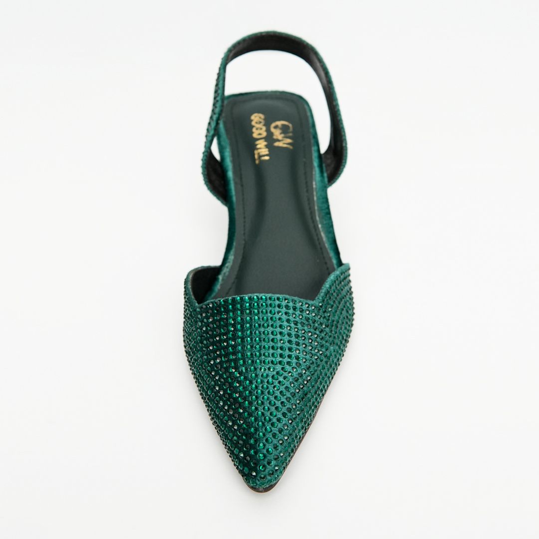 Diva Noir Pointed Heels
