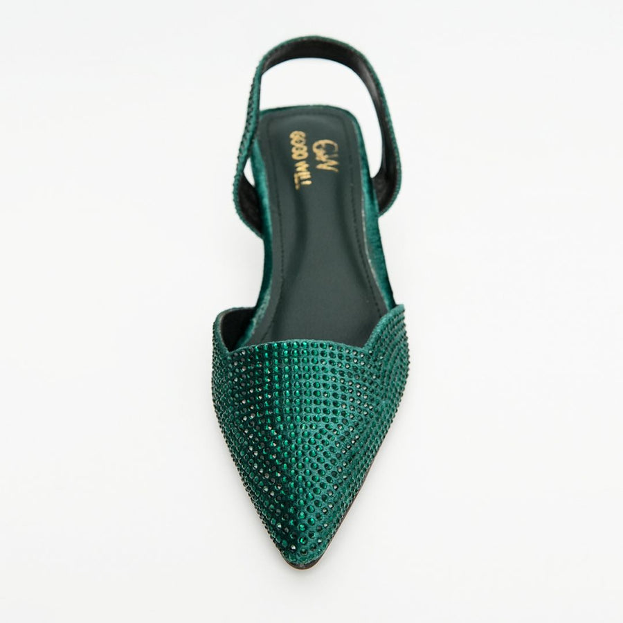 Diva Noir Pointed Heels