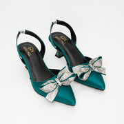 Tie Bow Heel