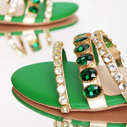 Emerald Glam Flat