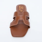 H Plain Slippers