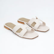 H Plain Slippers