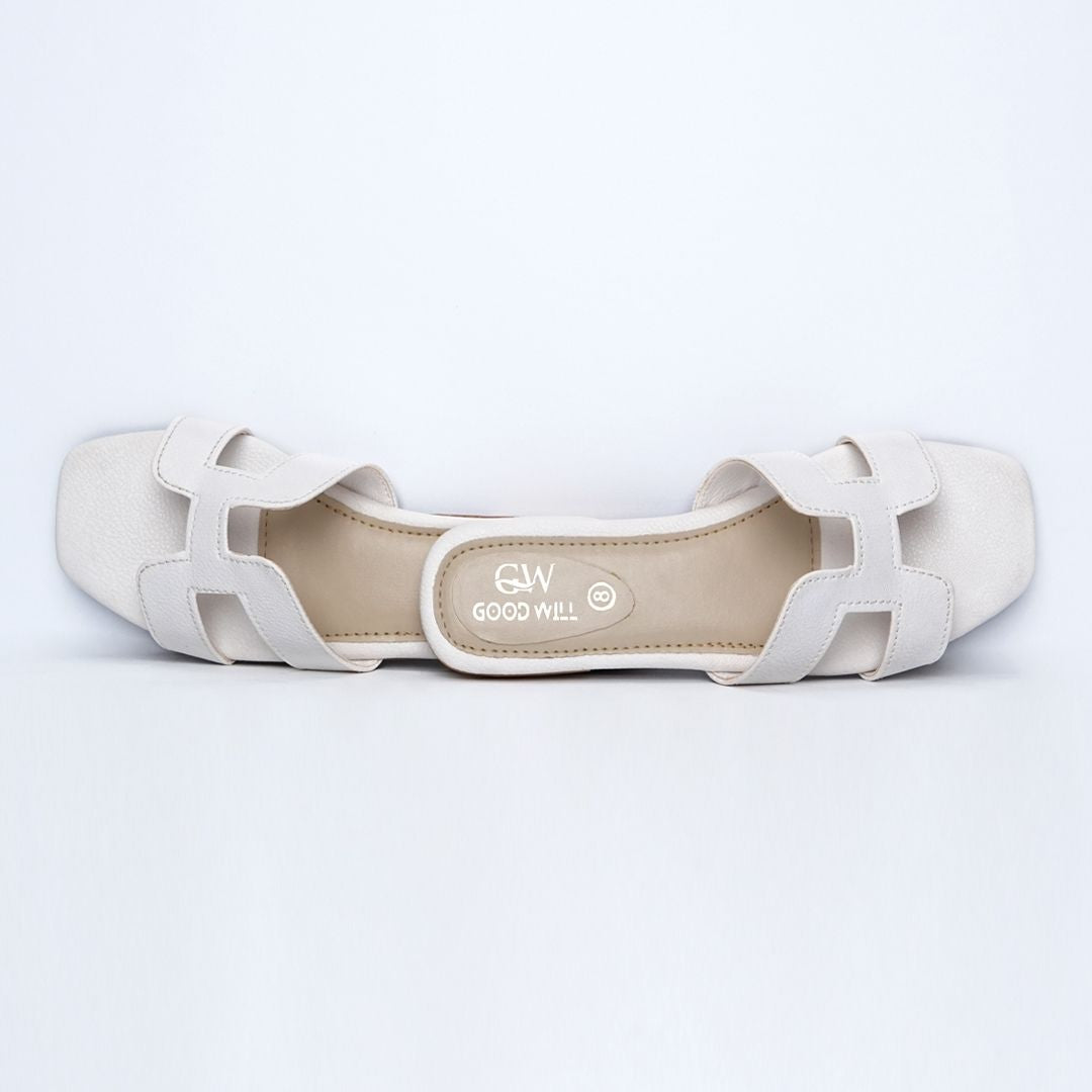 H Plain Slippers