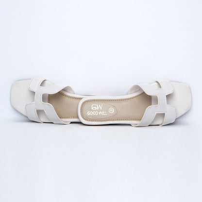 H Plain Slippers