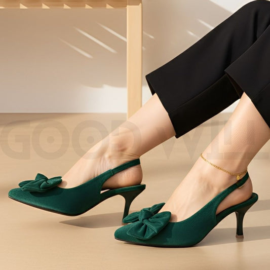 Belle Bow Heels