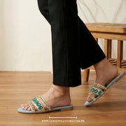 Emerald Glam Flat