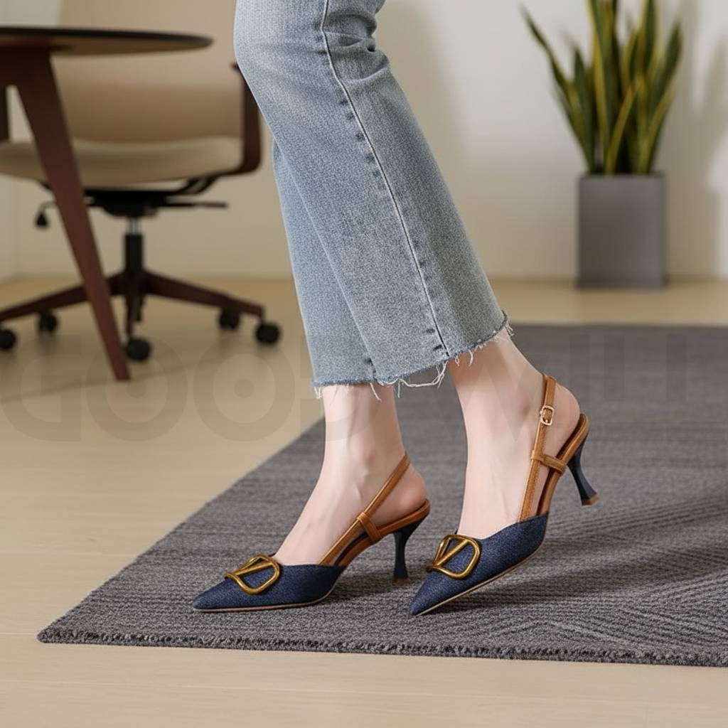 V Jeans Heel