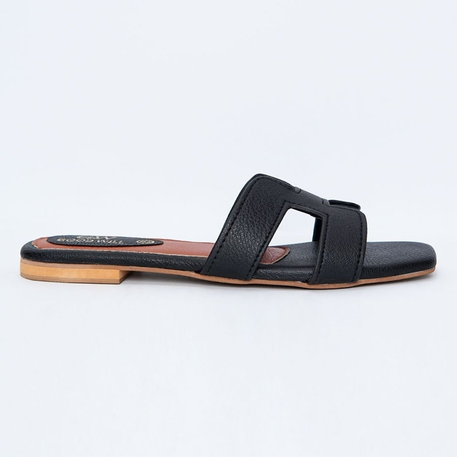 H Plain Slippers