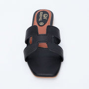 H Plain Slippers