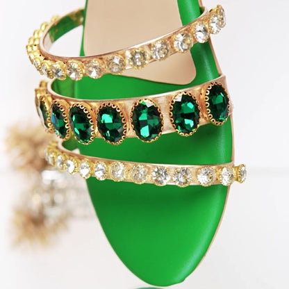 Emerald Glam Flat