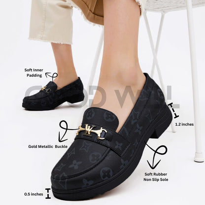 Soft Casual Printed Shoes