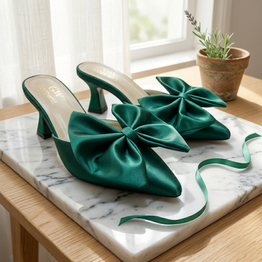 Celeste Bow Heels