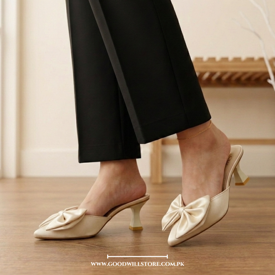 Celeste Bow Heels