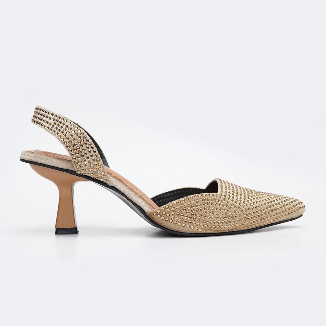 Diva Noir Pointed Heels