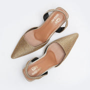 Diva Noir Pointed Heels