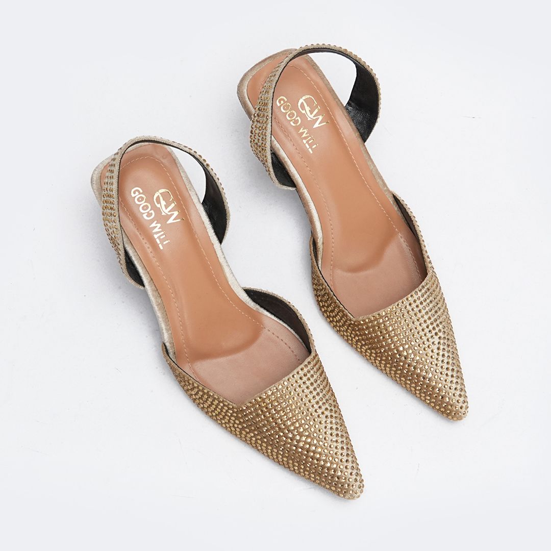 Diva Noir Pointed Heels