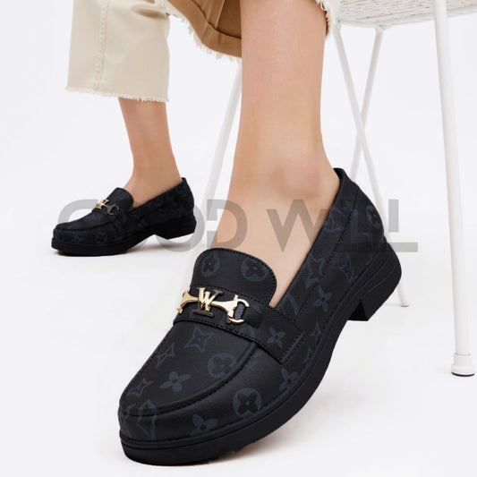 Soft Casual Printed Shoes