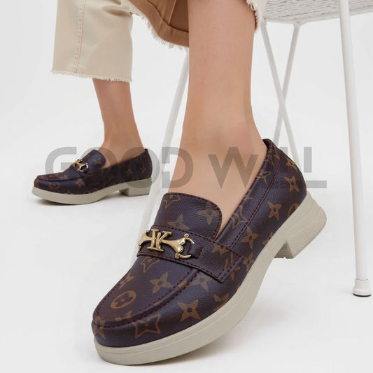 Soft Casual Printed Shoes