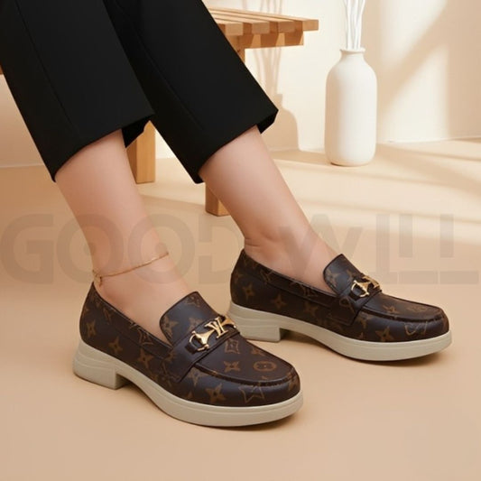 Soft Casual Printed Shoes