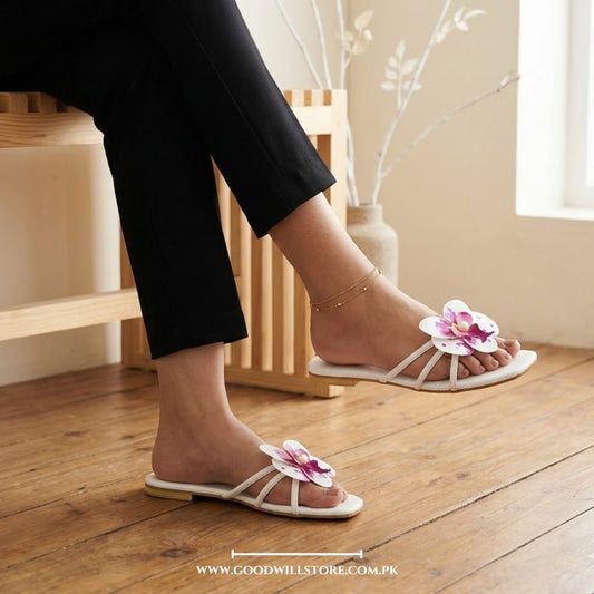 Floral Slippers