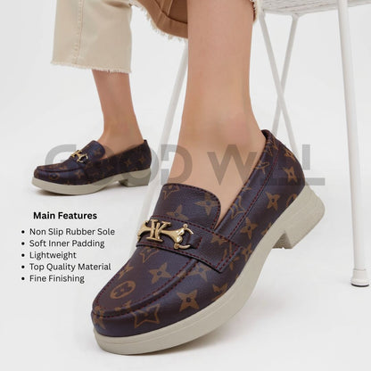 Soft Casual Printed Shoes