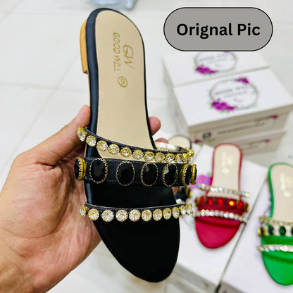 Emerald Glam Flat