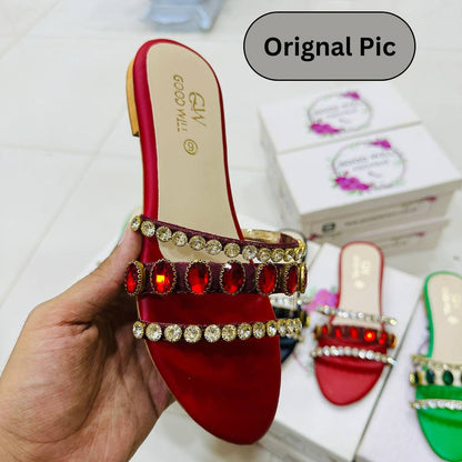 Emerald Glam Flat