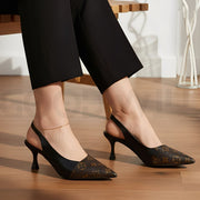 LV Kitten Heel Pumps